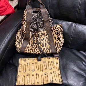 Backpack purse or diaper bag